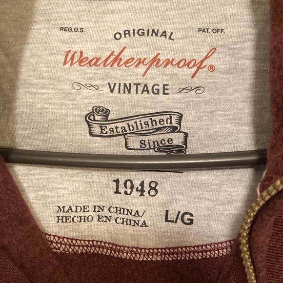 Weatherproof  vintage.   Size large. Pullover - Picture 2 of 4